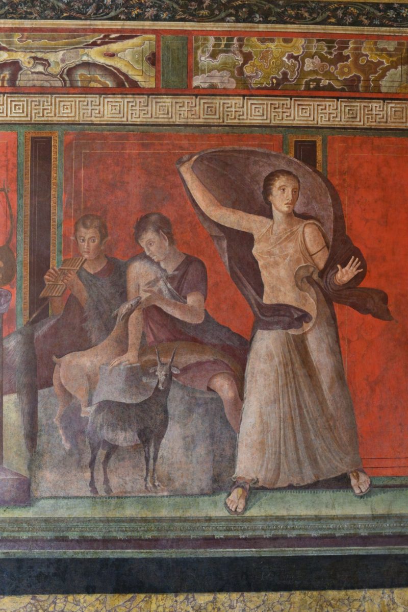 Affresco romano ricostruito